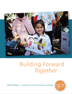 Cover of GCIR's 2021 Annual Report Cover of GCIR's 2021 Annual Report