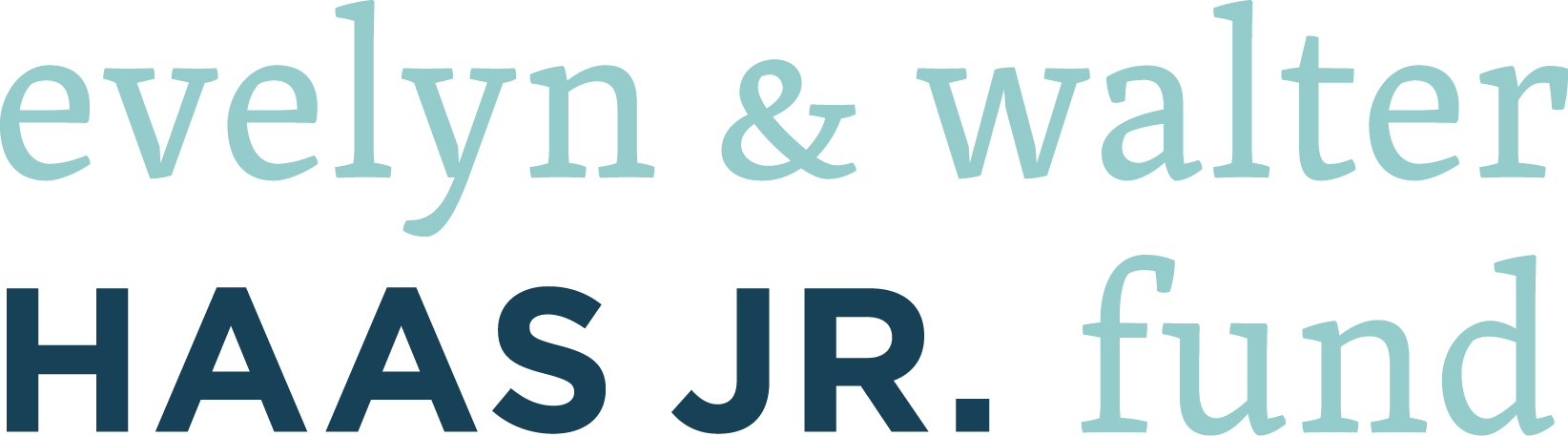 Evelyn & Walter Haas, Jr. Fund Logo