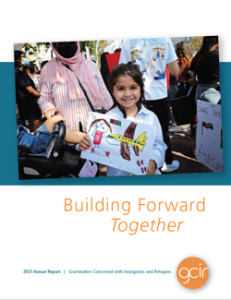 Cover of GCIR's 2021 Annual Report Cover of GCIR's 2021 Annual Report