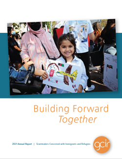 Cover of GCIR's 2021 Annual Report Cover of GCIR's 2021 Annual Report